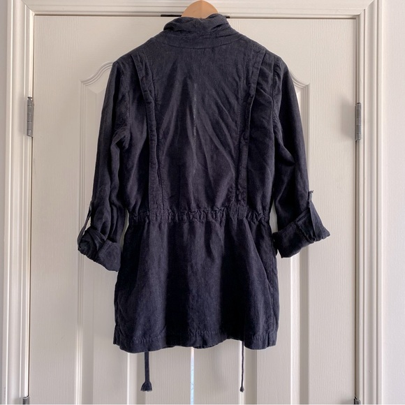 Free People Oversized Linen Shacket - Picture 2 of 9